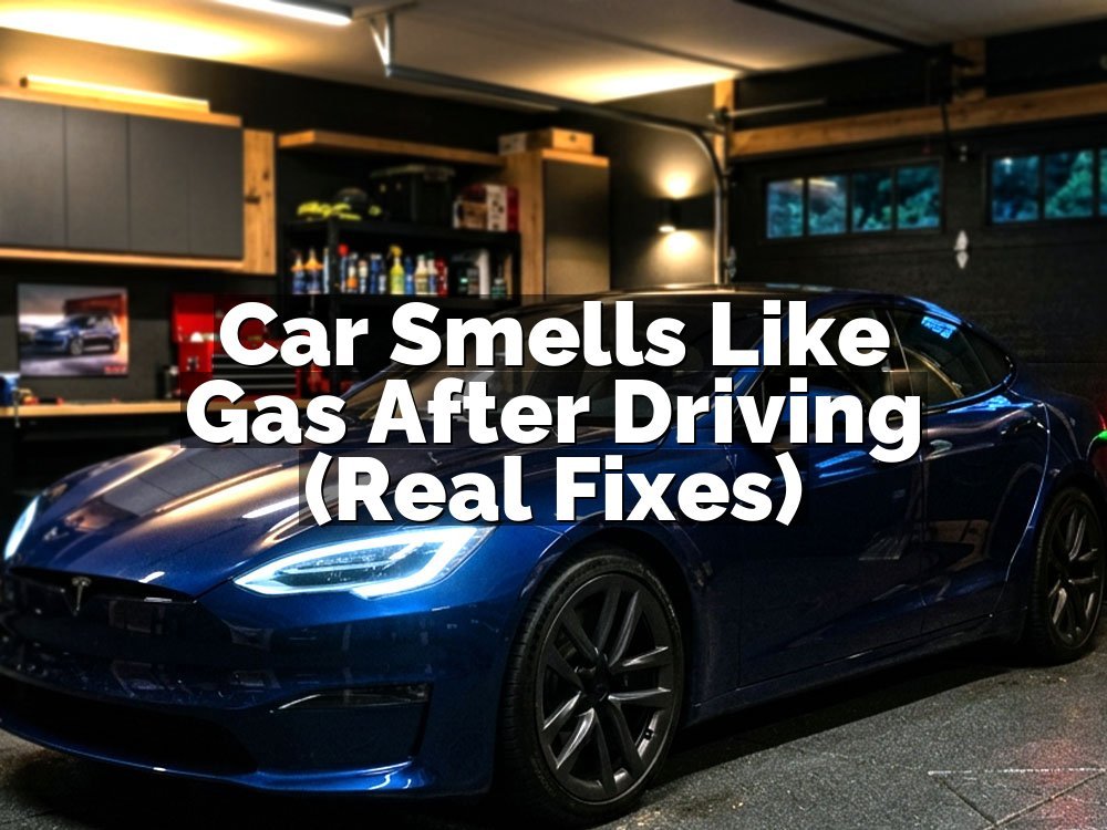 Car Smells Like Gas After Driving (Real Fixes)