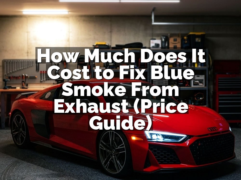 How Much Does It Cost to Fix Blue Smoke From Exhaust (Price Guide)