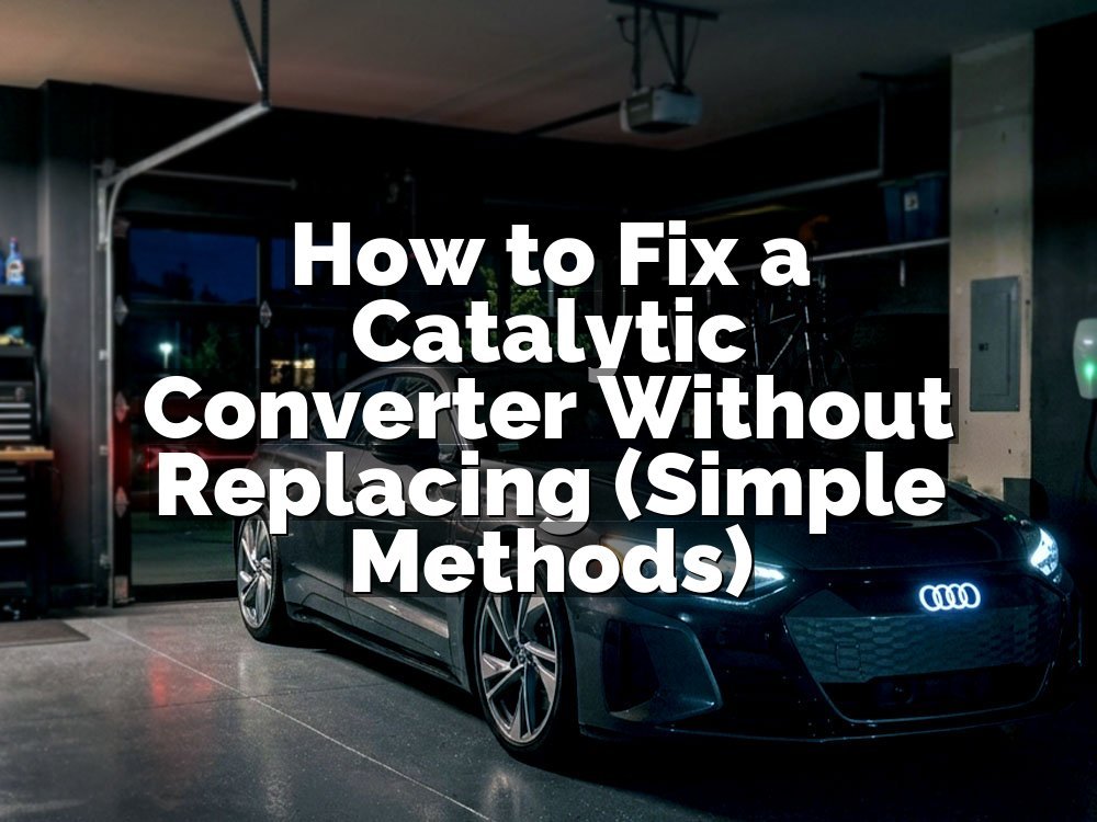 How to Fix a Catalytic Converter Without Replacing (Simple Methods)