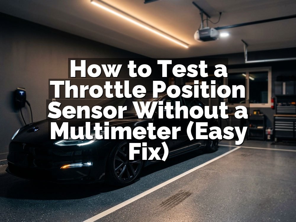 How to Test a Throttle Position Sensor Without a Multimeter (Easy Fix)