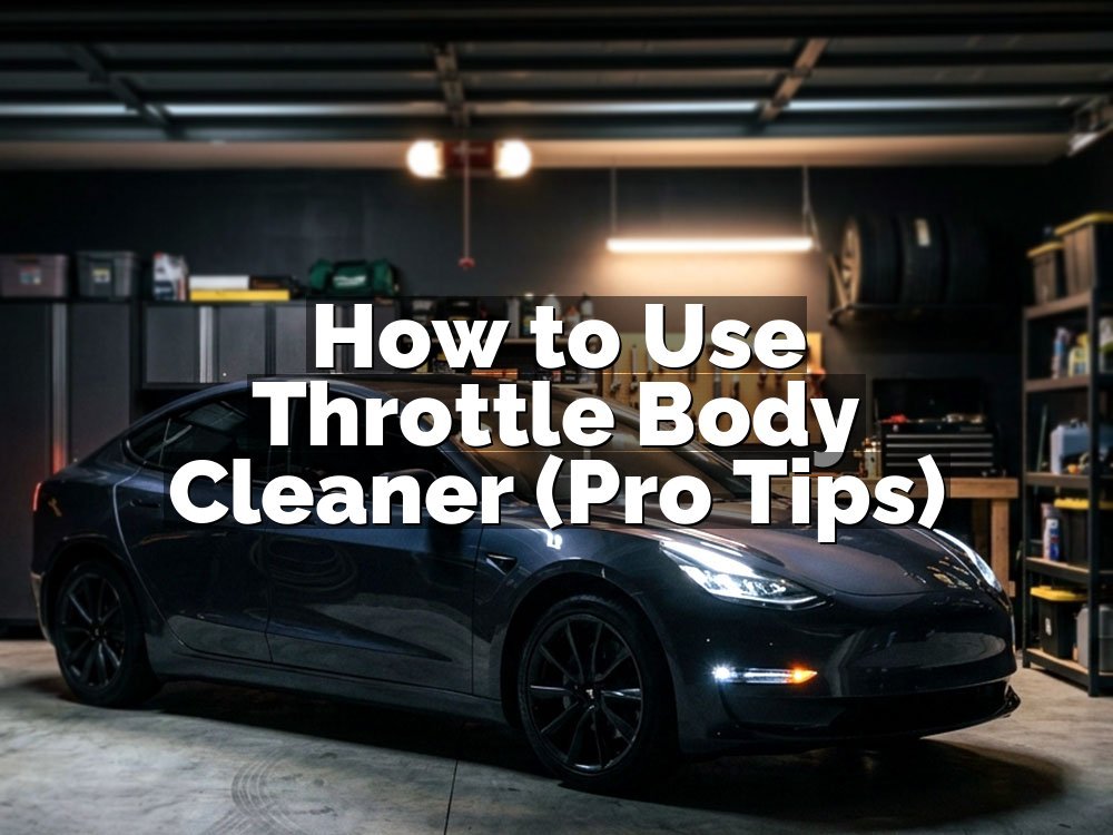How to Use Throttle Body Cleaner (Pro Tips)