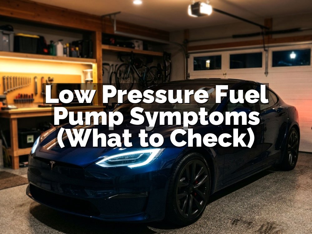 Low Pressure Fuel Pump Symptoms (What to Check)