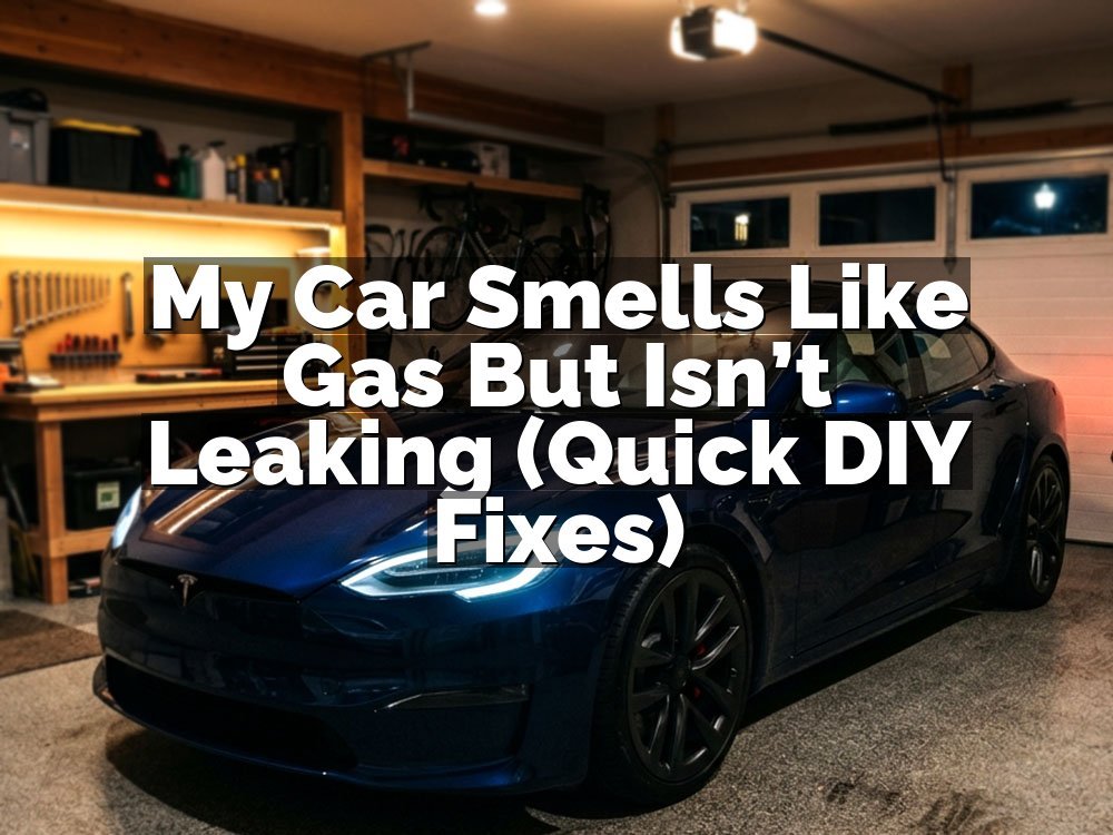 My Car Smells Like Gas But Isn’t Leaking (Quick DIY Fixes)