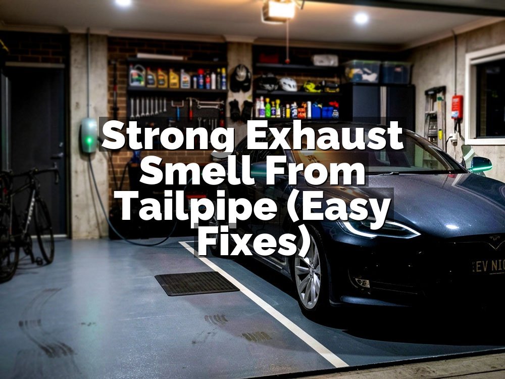 Strong Exhaust Smell From Tailpipe (Easy Fixes)
