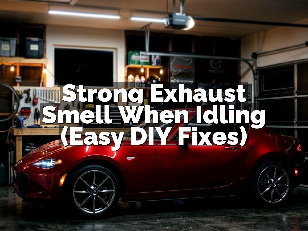 Strong Exhaust Smell When Idling (Easy DIY Fixes)