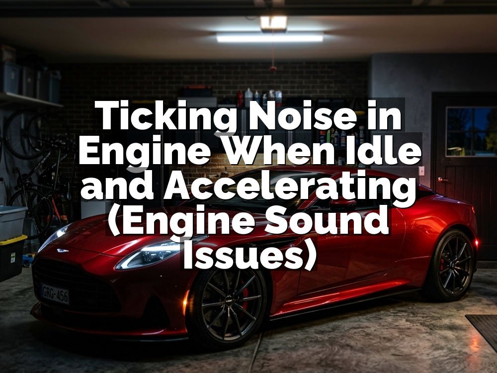 Ticking Noise in Engine When Idle and Accelerating (Engine Sound Issues)