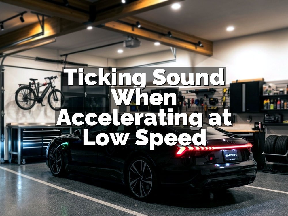 Ticking Sound When Accelerating at Low Speed