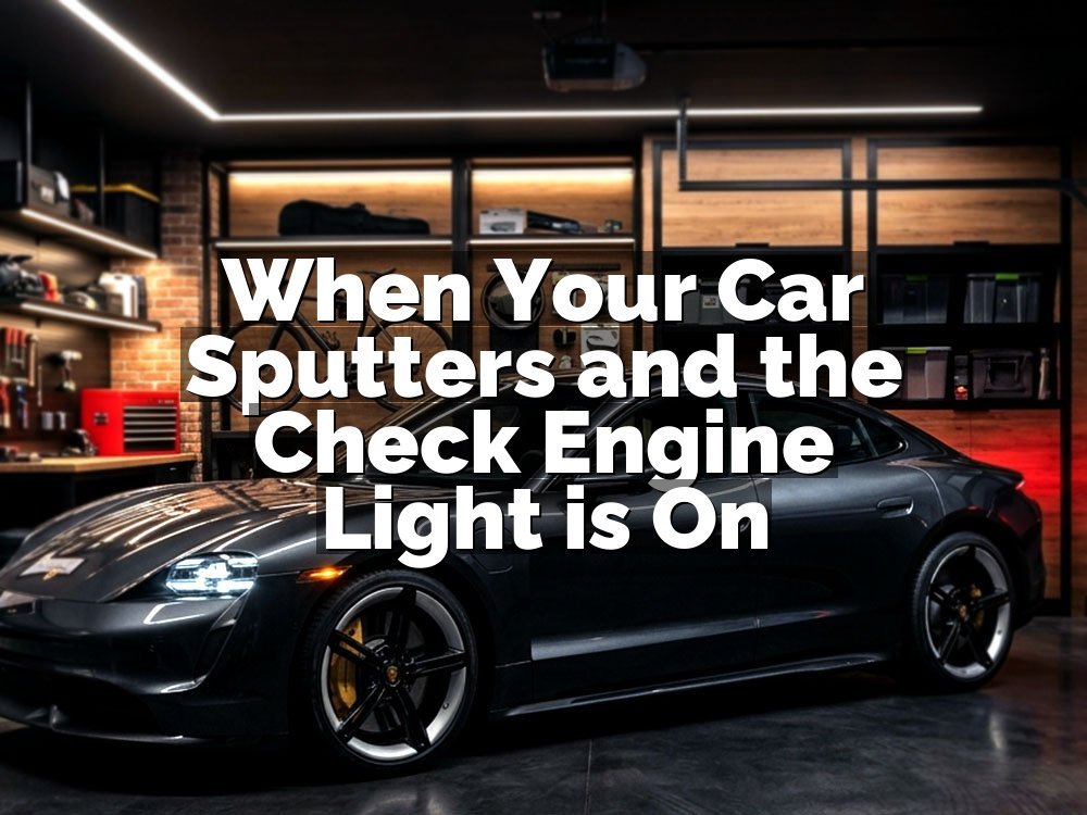 When Your Car Sputters and the Check Engine Light is On