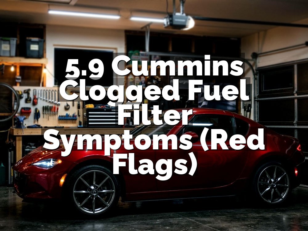 5.9 Cummins Clogged Fuel Filter Symptoms (Red Flags)