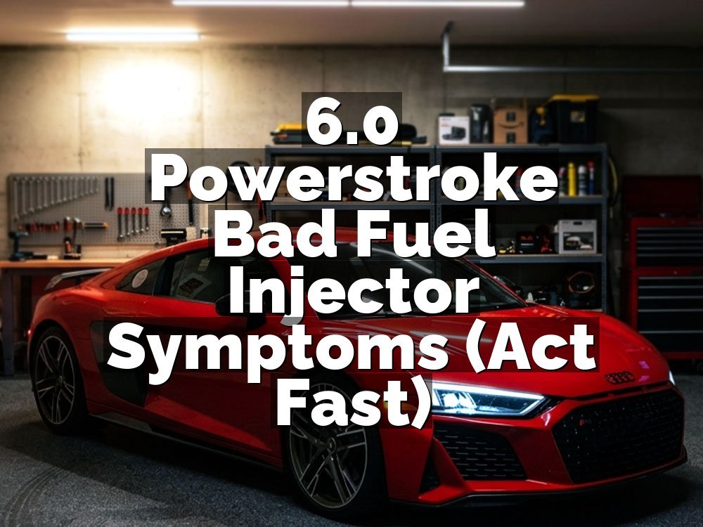 6.0 Powerstroke Bad Fuel Injector Symptoms (Act Fast)