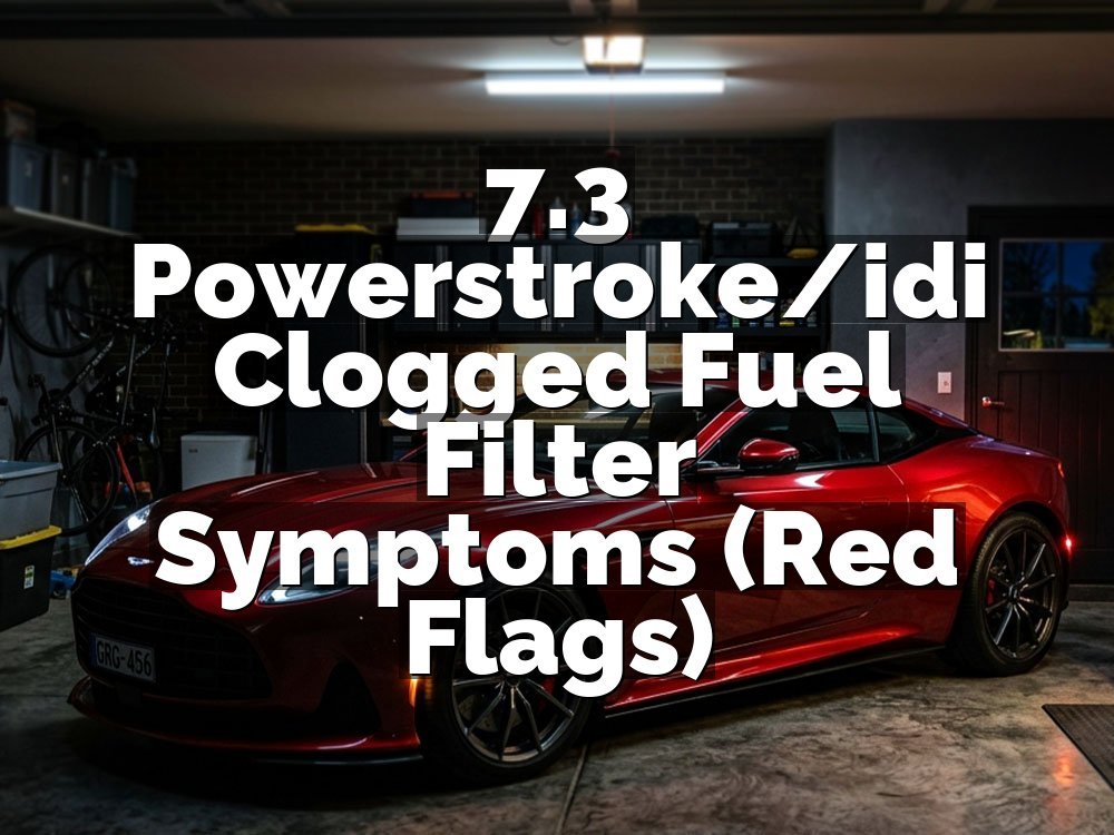 7.3 Powerstroke/idi Clogged Fuel Filter Symptoms (Red Flags)