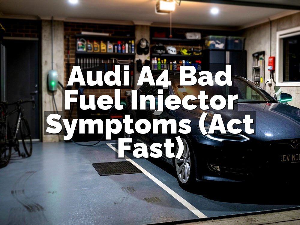 Audi A4 Bad Fuel Injector Symptoms (Act Fast)