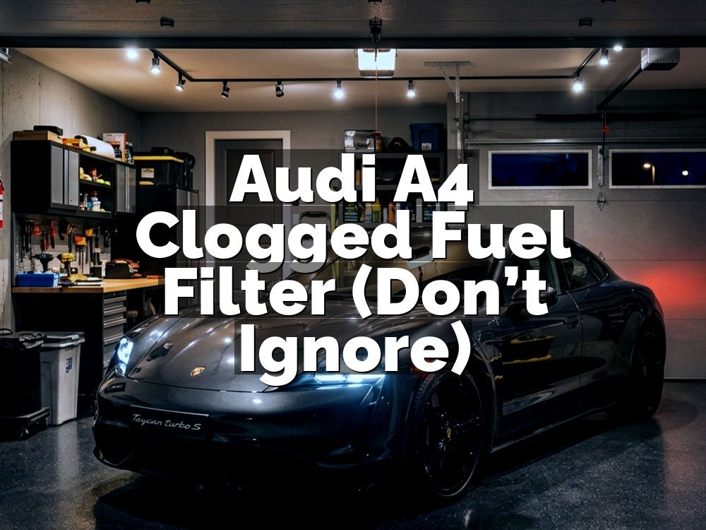 Audi A4 Clogged Fuel Filter (Don’t Ignore)