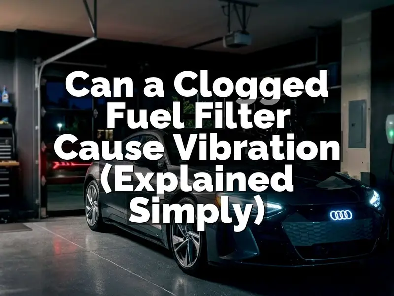 Can a Clogged Fuel Filter Cause Vibration (Explained Simply)