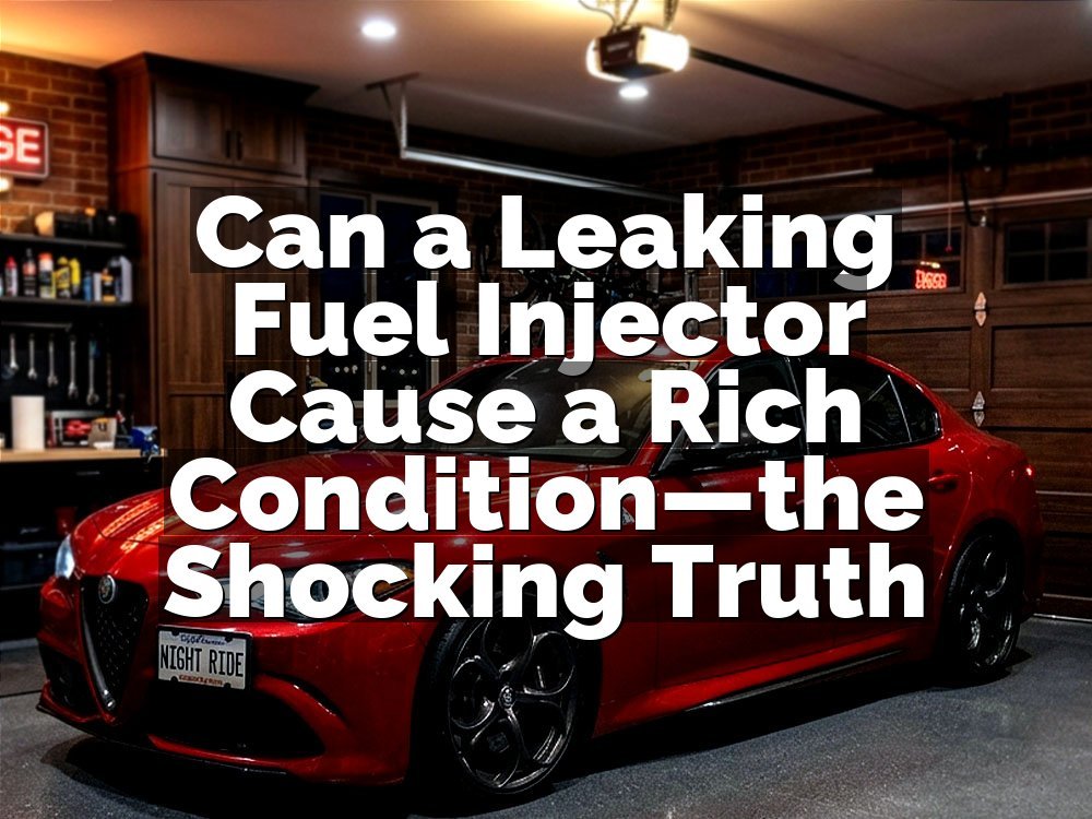 Can a Leaking Fuel Injector Cause a Rich Condition—the Shocking Truth