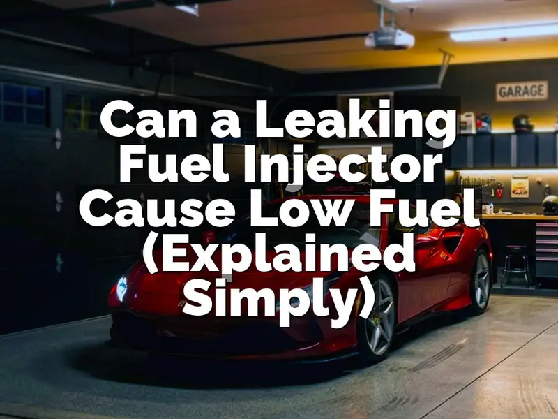 Can a Leaking Fuel Injector Cause Low Fuel (Explained Simply)