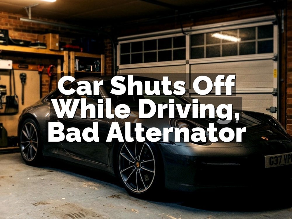 Car Shuts Off While Driving, Bad Alternator