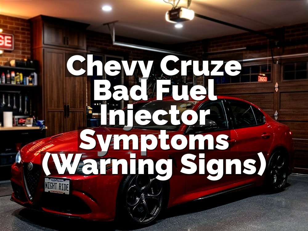Chevy Cruze Bad Fuel Injector Symptoms (Warning Signs)