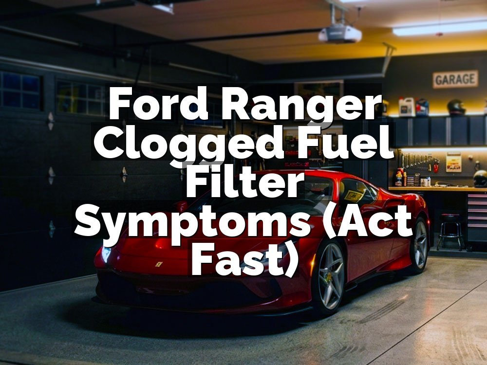 Ford Ranger Clogged Fuel Filter Symptoms (Act Fast)