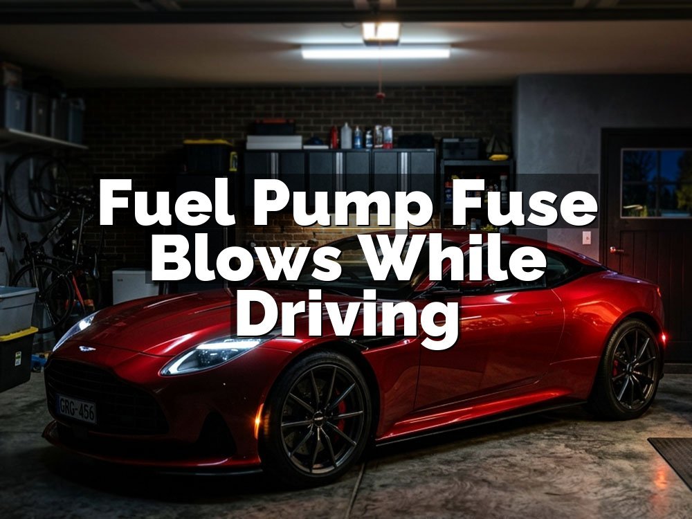 Fuel Pump Fuse Blows While Driving