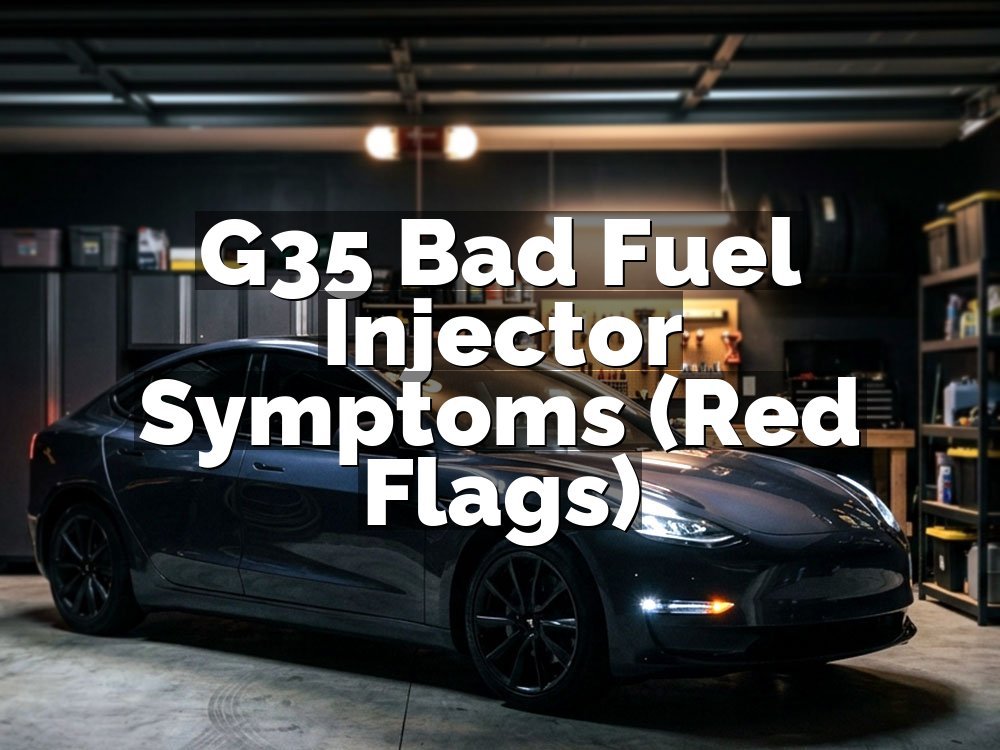 G35 Bad Fuel Injector Symptoms (Red Flags)