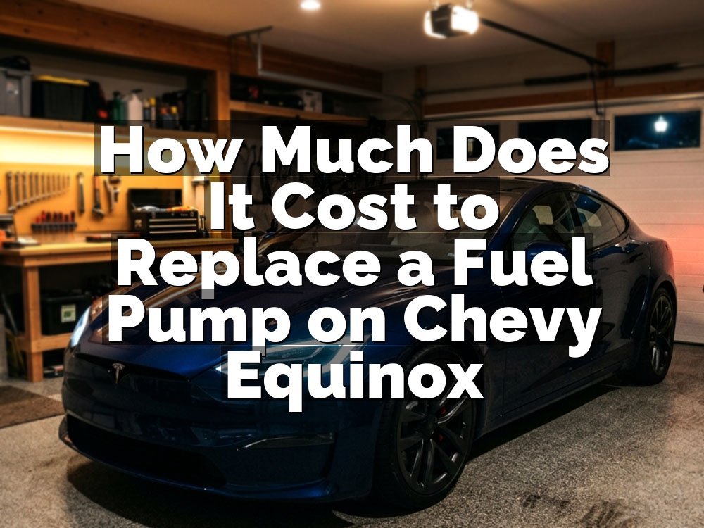 How Much Does It Cost to Replace a Fuel Pump on Chevy Equinox