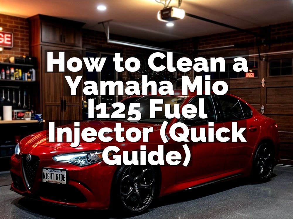 How to Clean a Yamaha Mio I125 Fuel Injector (Quick Guide)