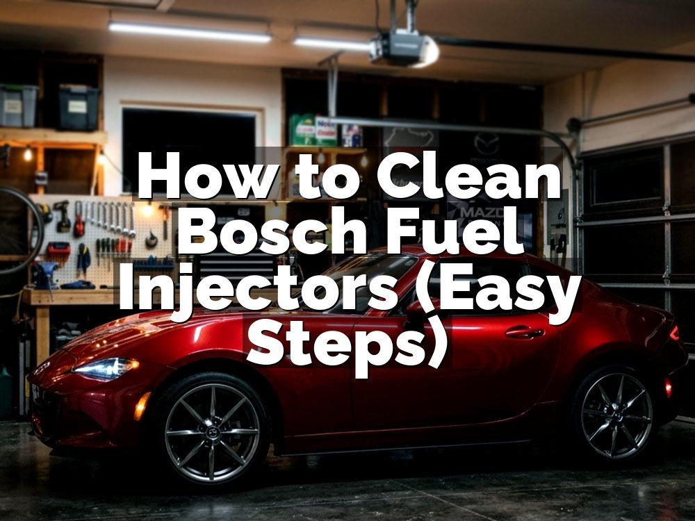 How to Clean Bosch Fuel Injectors (Easy Steps)