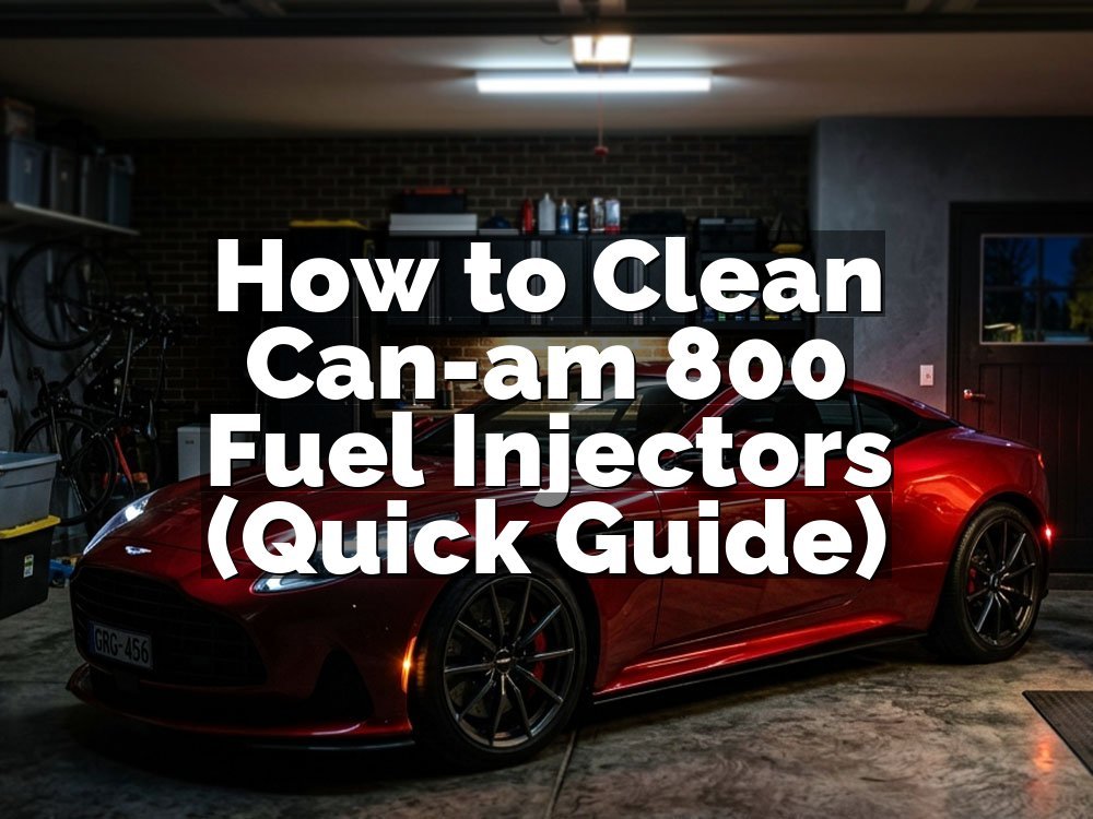 How to Clean Can-am 800 Fuel Injectors (Quick Guide)
