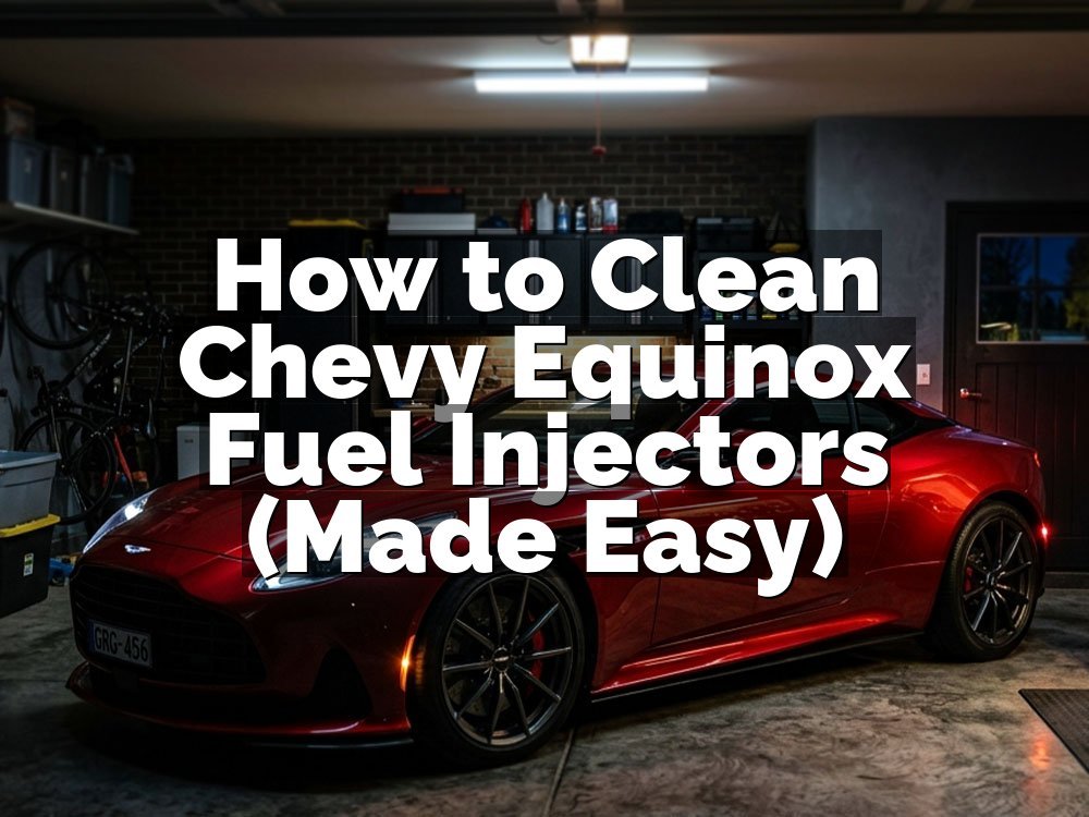 How to Clean Chevy Equinox Fuel Injectors (Made Easy)