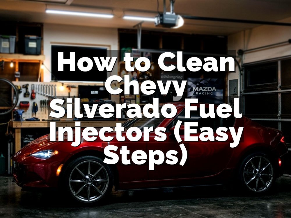 How to Clean Chevy Silverado Fuel Injectors (Easy Steps)