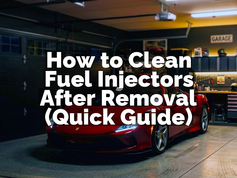 How to Clean Fuel Injectors After Removal (Quick Guide)