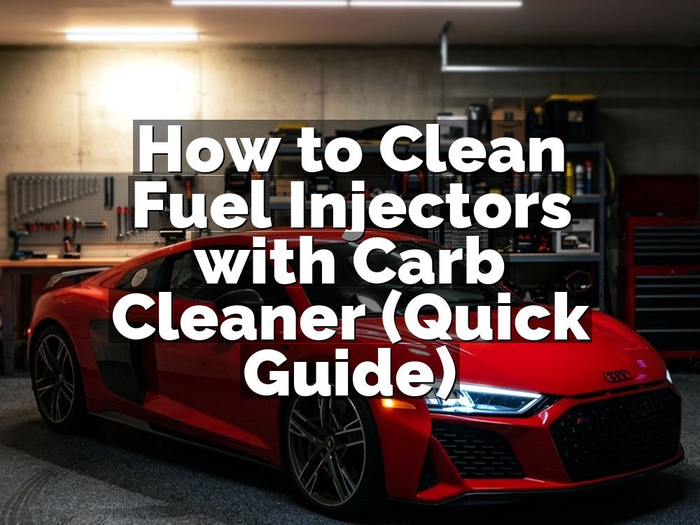 How to Clean Fuel Injectors with Carb Cleaner (Quick Guide)