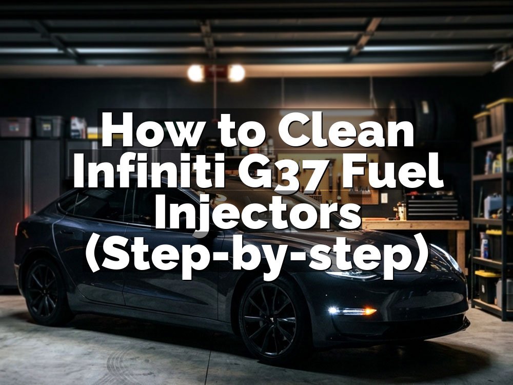 How to Clean Infiniti G37 Fuel Injectors (Step-by-step)