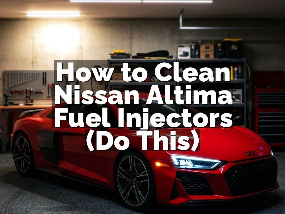How to Clean Nissan Altima Fuel Injectors (Do This)