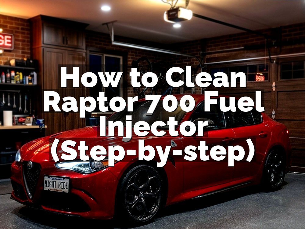 How to Clean Raptor 700 Fuel Injector (Step-by-step)