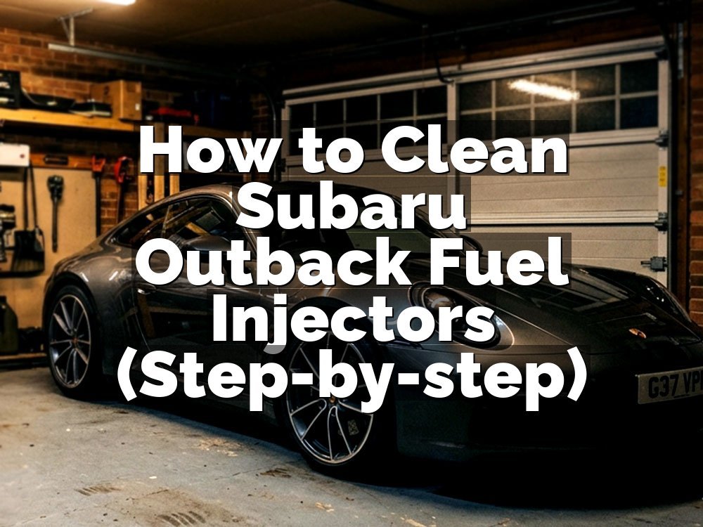 How to Clean Subaru Outback Fuel Injectors (Step-by-step)