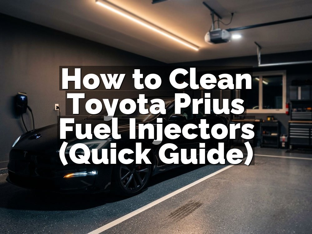 How to Clean Toyota Prius Fuel Injectors (Quick Guide)