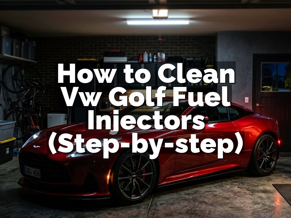 How to Clean Vw Golf Fuel Injectors (Step-by-step)