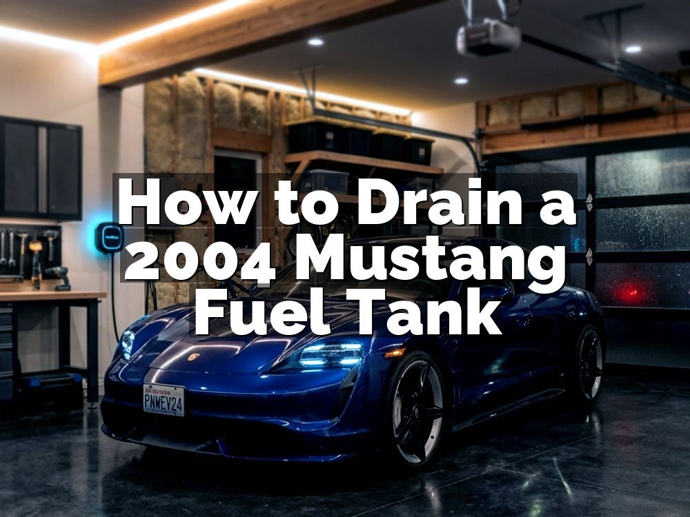 How to Drain a 2004 Mustang Fuel Tank