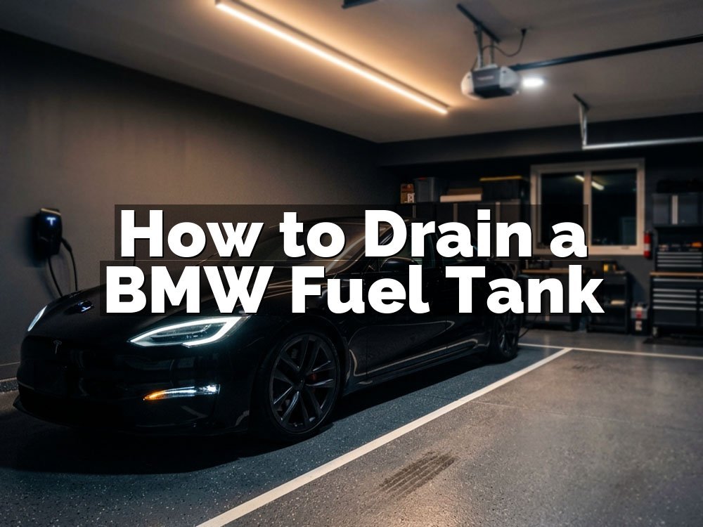 How to Drain a BMW Fuel Tank