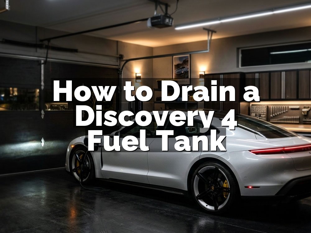 How to Drain a Discovery 4 Fuel Tank