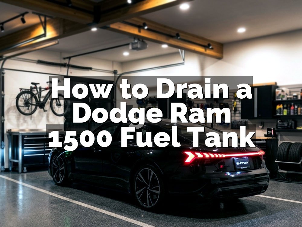 How to Drain a Dodge Ram 1500 Fuel Tank