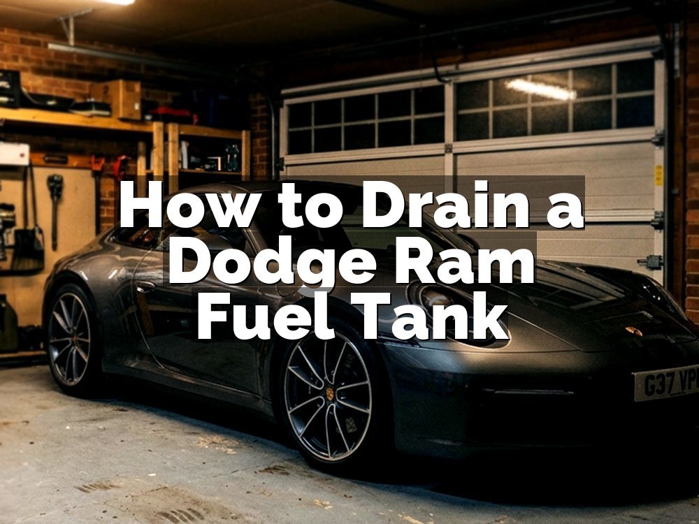 How to Drain a Dodge Ram Fuel Tank
