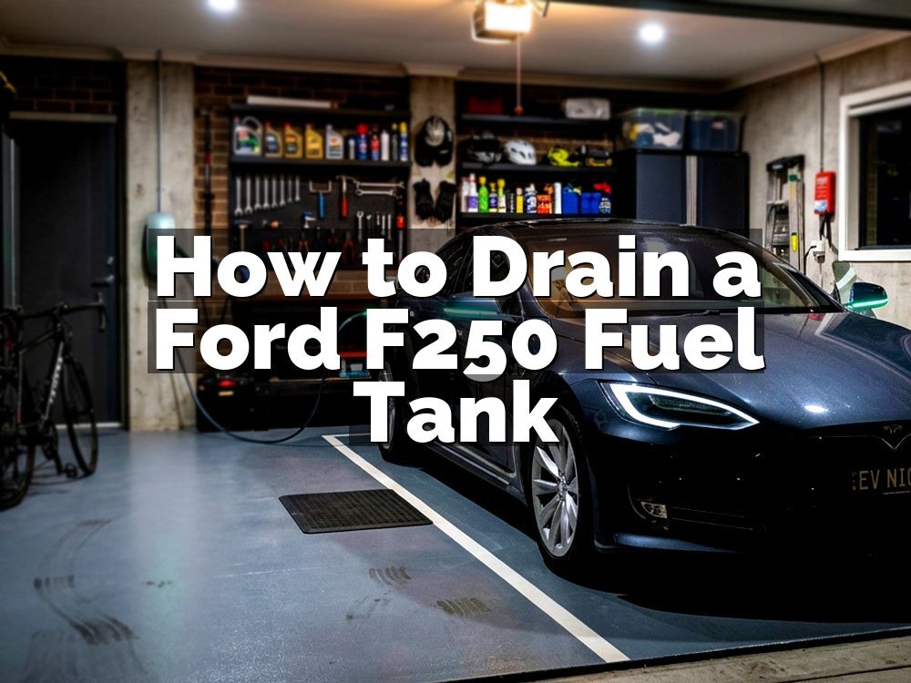 How to Drain a Ford F250 Fuel Tank