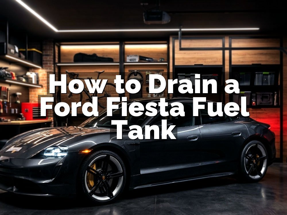 How to Drain a Ford Fiesta Fuel Tank