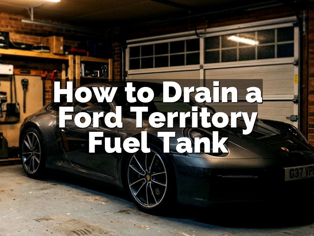 How to Drain a Ford Territory Fuel Tank