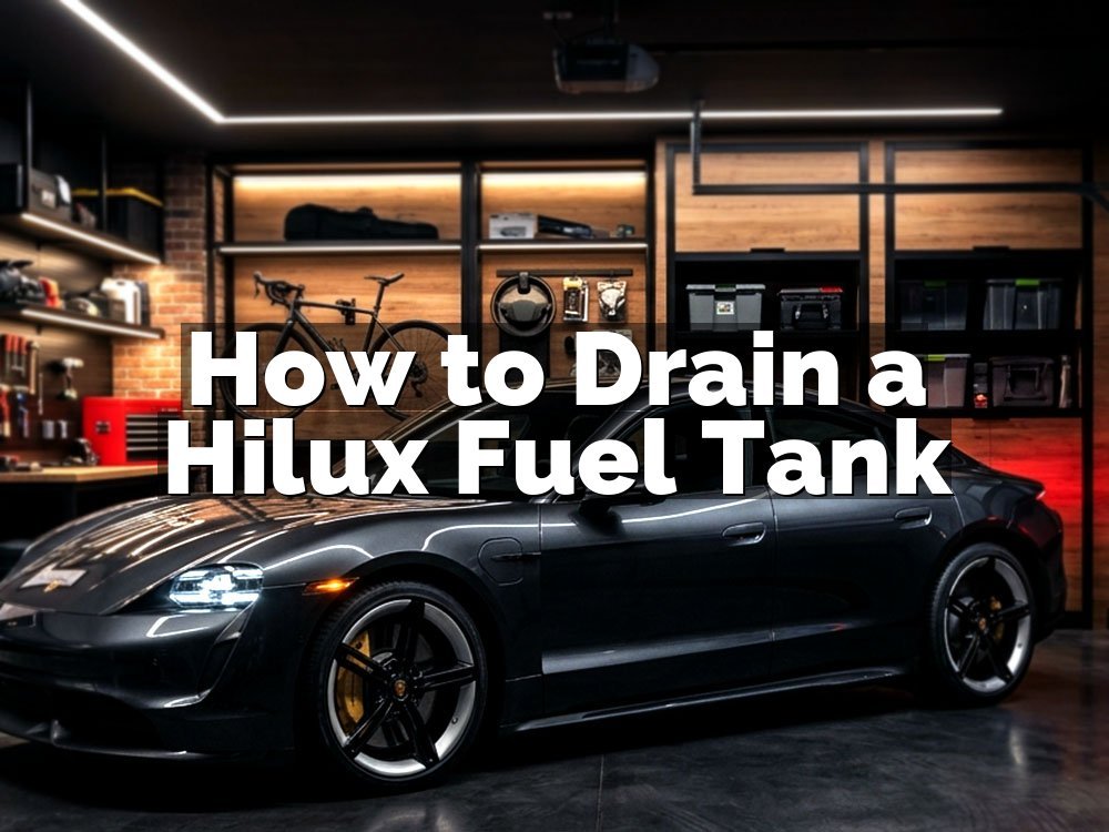 How to Drain a Hilux Fuel Tank
