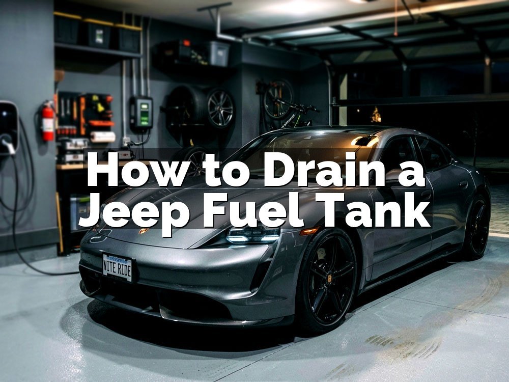 How to Drain a Jeep Fuel Tank