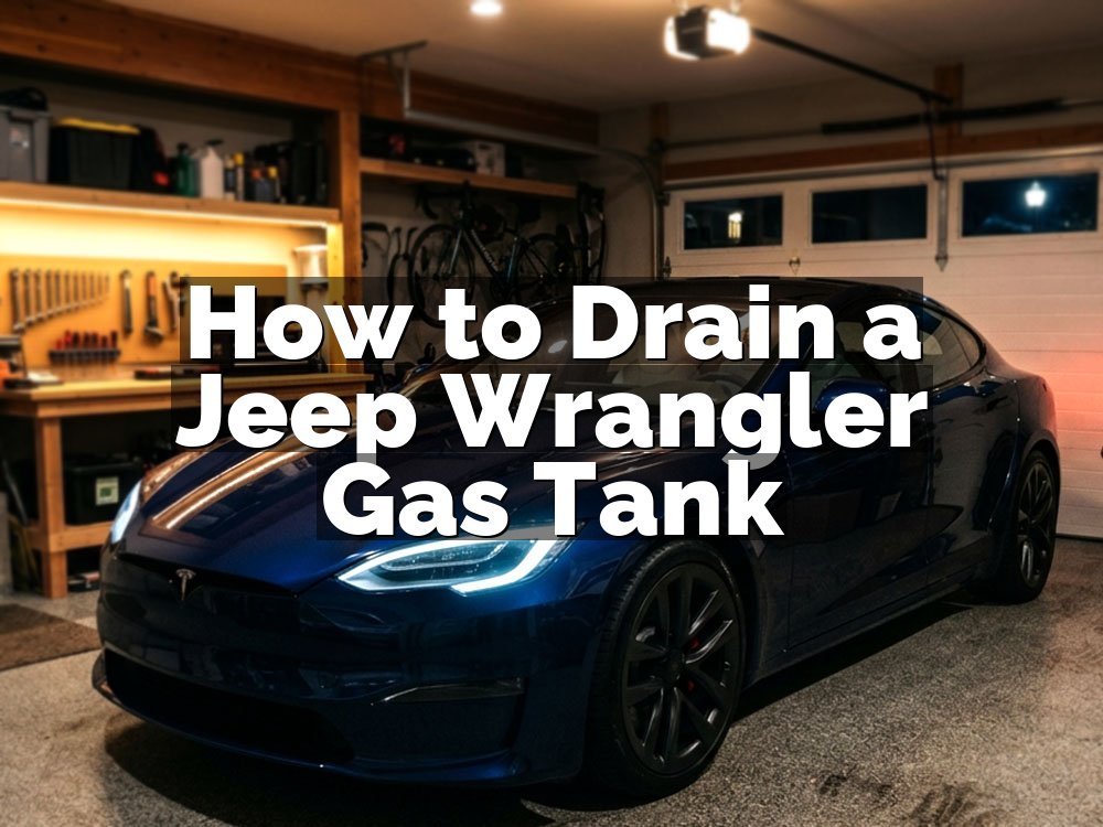 How to Drain a Jeep Wrangler Gas Tank